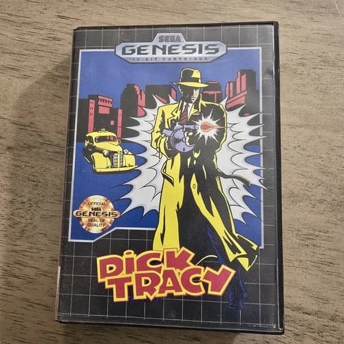 SEGA GENESIS Dick Tracy 1990