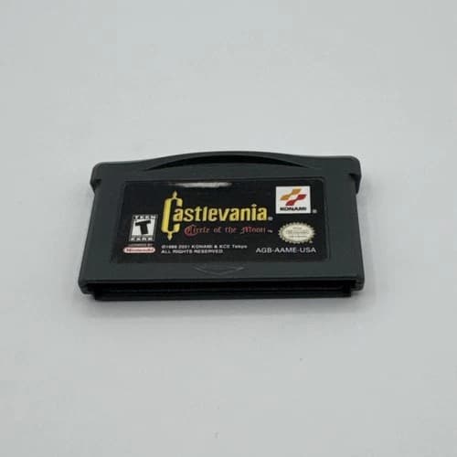 Castlevania Circle of the Moon (Nintendo GameBoy Advance, 2001) Tested Works