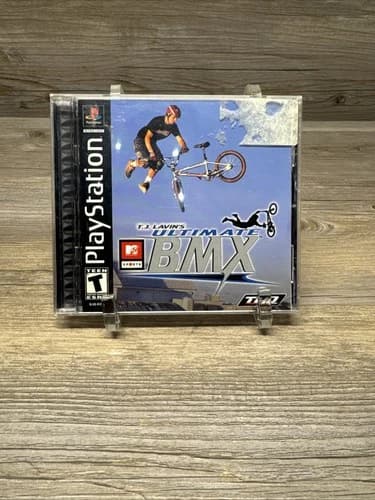 MTV Sports T.J. Lavin’s Ultimate BMX - PS1 - PlayStation - Complete Read !!!