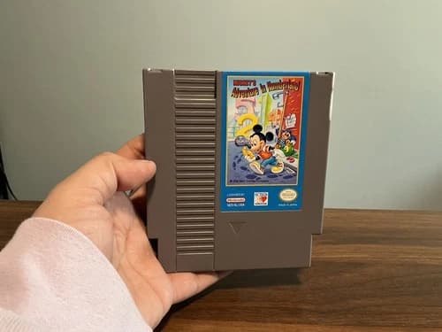 MICKEY’S ADVENTURES IN NUMBERLAND Nintendo NES Cart Only Tested