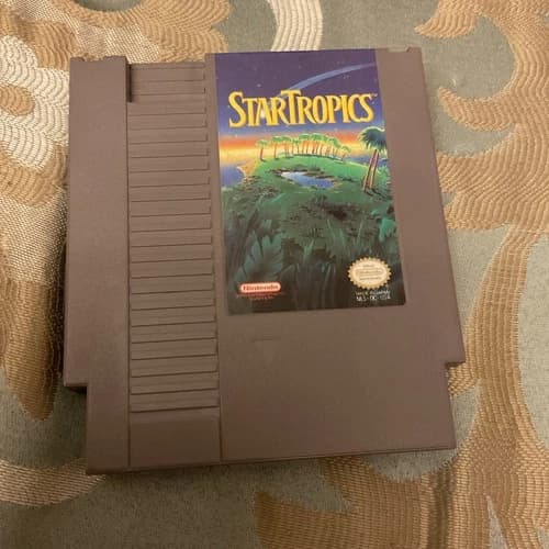 Startropics (Nintendo NES, 2000) VIDEO GAME CARTRIDGE