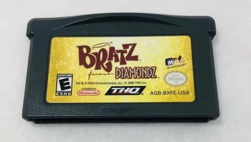 Bratz Forever Diamondz Game Boy Advance Cartridge ONLY Tested
