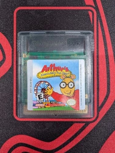 Arthur's Absolutely Fun Day (Nintendo Game Boy Color, 2000) - Loose Cartridge