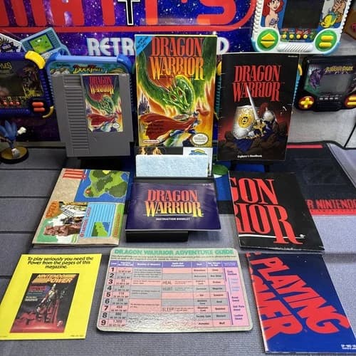 Dragon Warrior NES Cib Plus!!