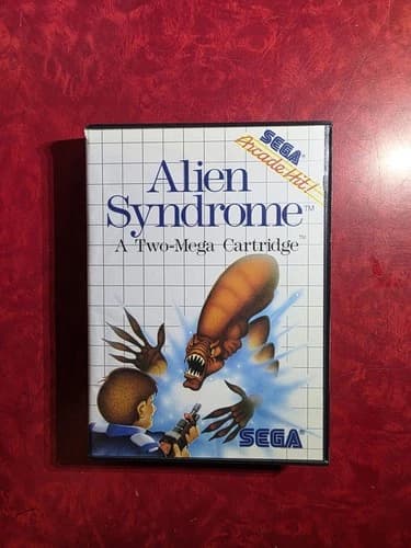 SEGA Alien Syndrome Action Sega Master System 1988