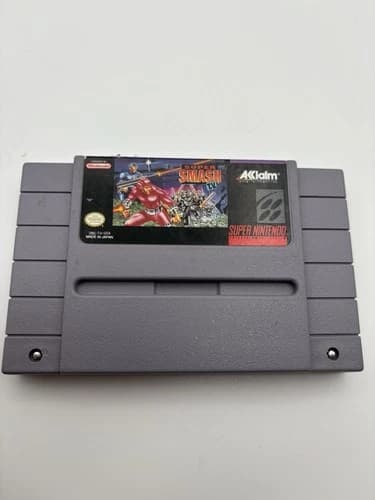 Super Smash T.V. (Super Nintendo SNES, 1992) Authentic Game SNS-TV-USA Tested