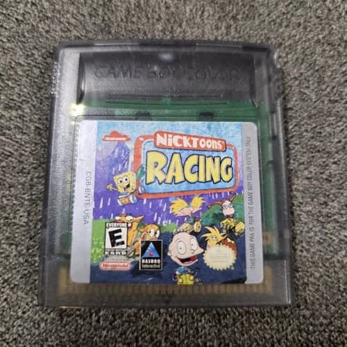 Gameboy Color Nicktoons Racing