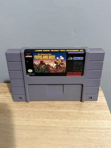 American Tail: Fievel Goes West (Super Nintendo Entertainment System, 1994)