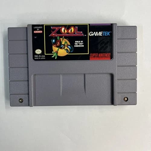 Zool: Ninja of the "Nth" Dimension (Super Nintendo Entertainment System, 1993)