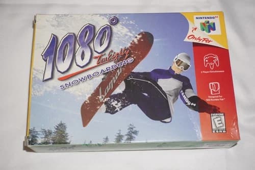 1080 Snowboarding (Nintendo 64 N64) Complete in Box CIB
