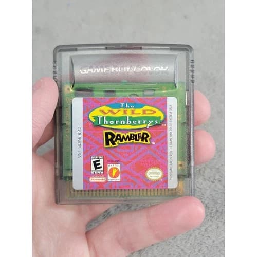 The Wild Thornberrys Rambler Nintendo Game Boy Color GBC 2000 CGB-BWTE-USA