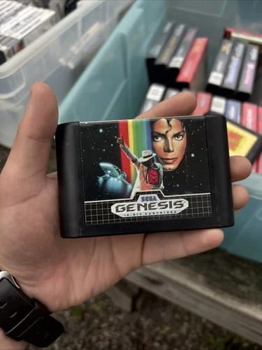 Michael Jackson's Moonwalker Sega Genesis Cartridge Only