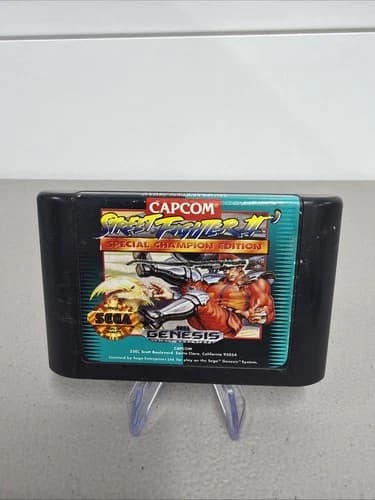 Sega Genesis Street Fighter II 2 Special Champion Edition Cart Only Tested