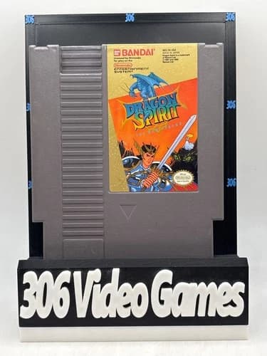 Dragon Spirit The New Legend Nintendo NES Game Cart Only Authentic