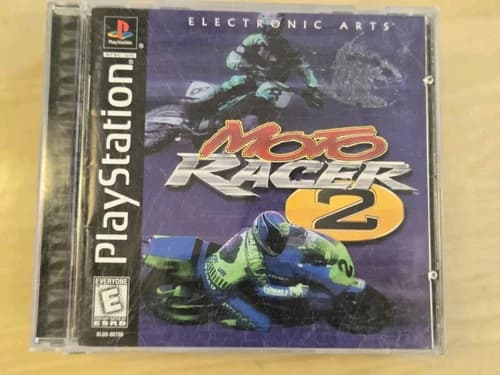 Moto Racer 2 -Sony PlayStation PS1- CIB Complete Tested Video Game