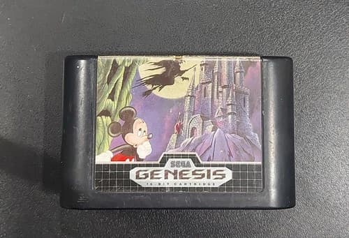 Castle of Illusion Starring Mickey Mouse (Sega Genesis) Cart Only - Tested