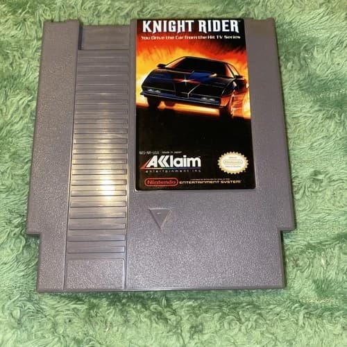 Knight Rider (Nintendo Entertainment System, NES, 1989) Cartridge Tested