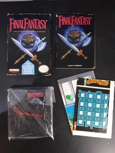 NES Game Final Fantasy Original Nintendo Complete In Box
