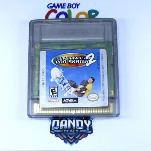Tony Hawk 2 GBC Authentic, Tested - GameBoy Color