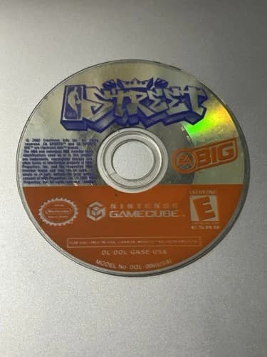 NBA Street Nintendo Gamecube Disc Only Loose Disc Tested