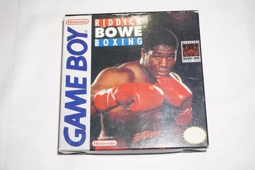 Riddick Bowe Boxing (Nintendo Game Boy Gameboy) Complete in Box w/ Reg CIB