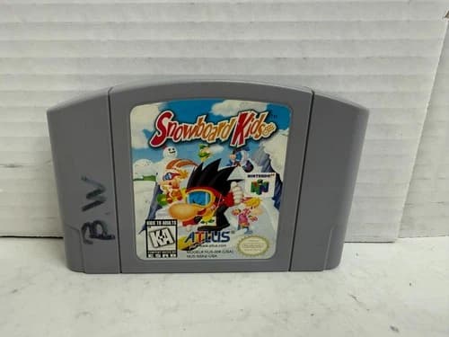 Snowboard Kids (Nintendo 64 N64, 1998) Authentic Cartridge Only Tested