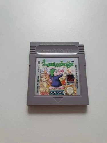 Lemmings | Game Module | Genuine Nintendo GameBoy Classic | MINT CONDITION
