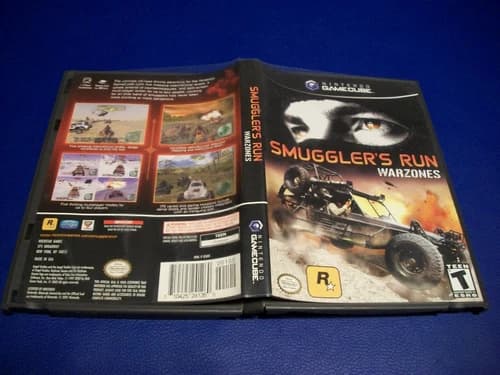 Nintendo Gamecube ~ SMUGGLER'S RUN Warzones ~ Complete CIB ~ Tested Works Great!