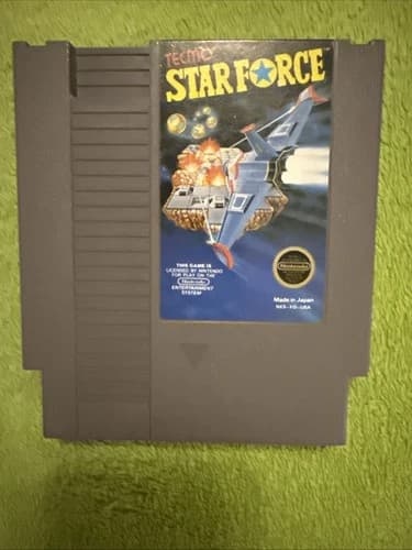 Star Force (TECMO, 1987) NES Cart Only, Tested & Working