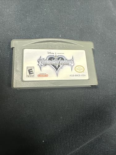 Kingdom Hearts: Chain of Memories -Game Boy Advance (2004) Tested Authentic