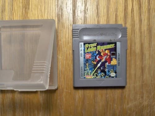 Hyper Lode Runner (Nintendo Game Boy, 1989) Cartridge Authentic Tested Works.
