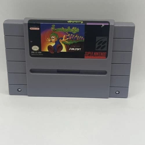 Super Nintendo Lemmings 1991 SNES Cartridge Tested Working GAMEPLAY PICS