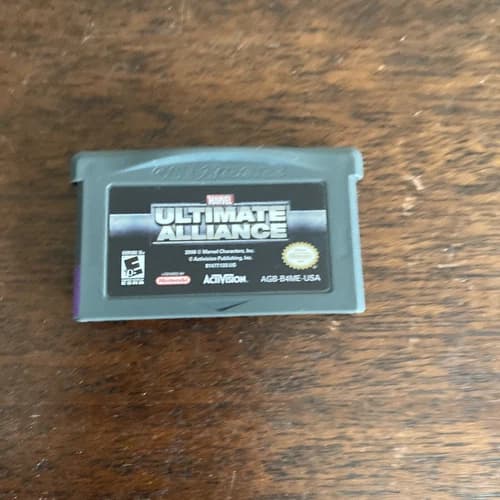 Gameboy Advance Marvel Ultimate Alliance GBA Nintendo Game Cartridge only tested