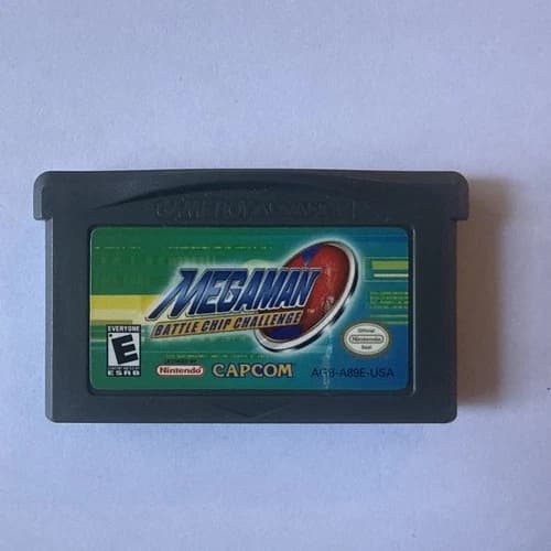 Mega Man Battle Chip Challenge (Nintendo Game Boy Advance GBA) TESTED Authentic