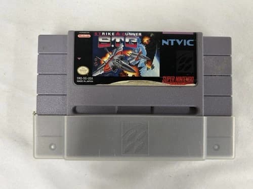 Strike Gunner STG S.T.G. Super Nintendo SNES Authentic (Cartridge Only) - Tested