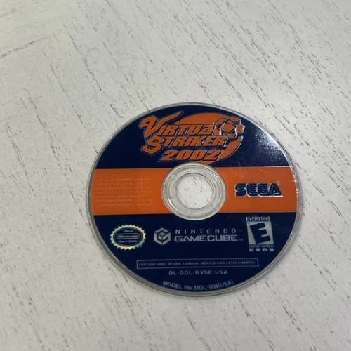Virtua Striker 2002 (Nintendo GameCube, 2002) Disc Only Free Shipping