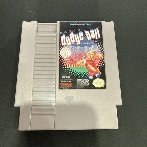 Super Dodge Ball (NES Nintendo Entertainment System, 1989) Tested