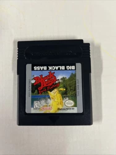 Black Bass Lure Fishing (Nintendo Gameboy Color GBC) Tested
