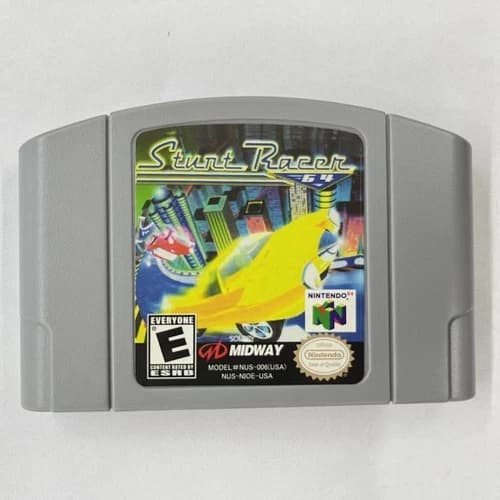 Stunt Racer 64 - Nintendo 64 (N64) Perfect addition Near mint Fully functional