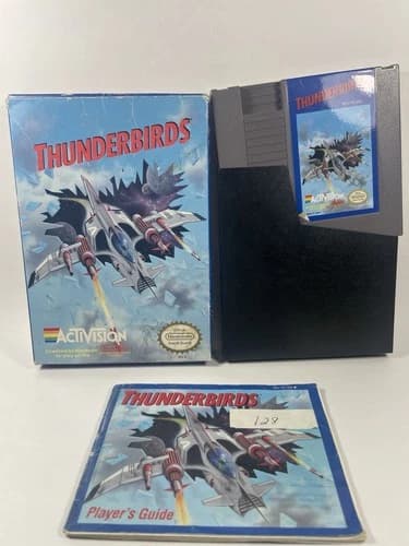 Thunderbirds Nintendo NES Complete CIB Box Manual Tested