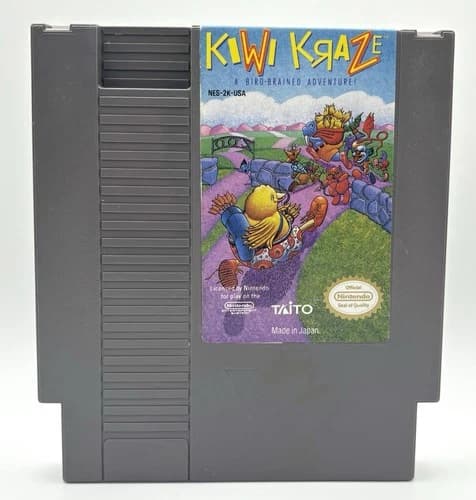 Kiwi Kraze (Nintendo | NES) Retro | Vintage Video Game - Tested