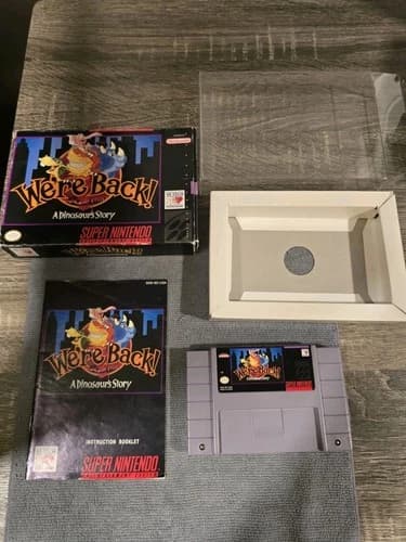 We're Back A Dinosaur's Story (Super Nintendo Entertainment System, 1993) - CIB