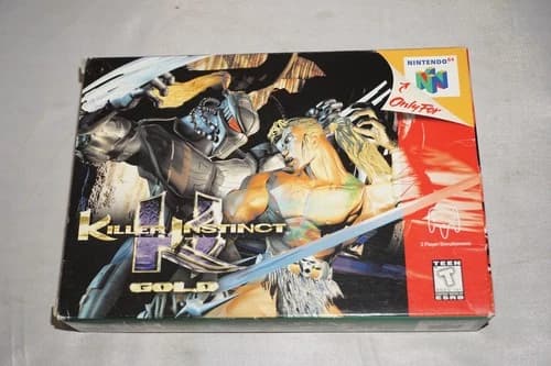 Killer Instinct Gold (Nintendo 64 N64) Complete in Box CIB