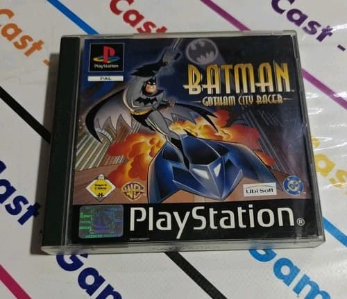 BATMAN GOTHAM CITY RACER PS1 PLAYSTATION 1 ITALIAN DISC NEW COMPLETE