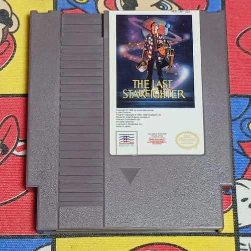 The Last Starfighter (Nintendo NES) Authentic/Cleaned/Tested Shoot 'em Up Game