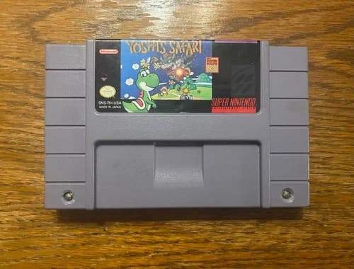 Yoshi's Safari (Super Nintendo Entertainment System) Cartridge only Tested Works