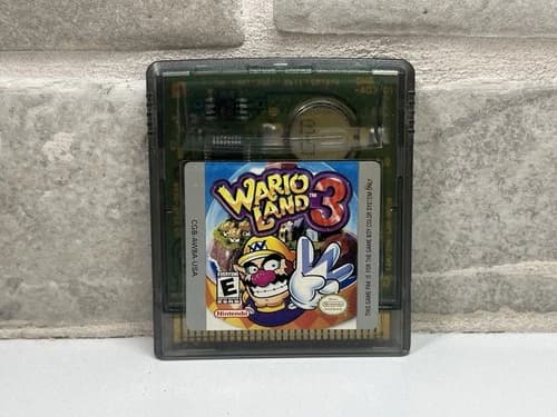 Wario Land 3 GBC Nintendo Game Boy Color Authentic Cartridge Only - Tested