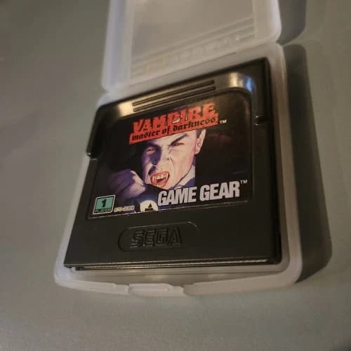 Vampire: Master of Darkness (Sega Game Gear, 1993) Authentic, Tested