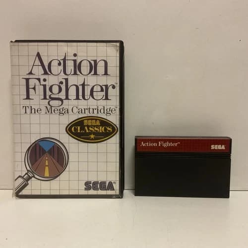 Action Fighter Sega Master System - Free Post