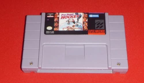 Pro Sport Hockey (Super Nintendo Entertainment System, 1994 SNES)-Cart Only